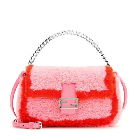 fendi baguette mini shearling bag|farfetch fendi bags.